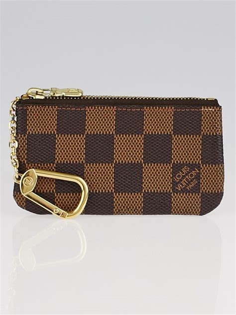 louis vuitton damier canvas key and change holder|Men's Key Pouch Pochette Cle Damier Graphite Canvas .